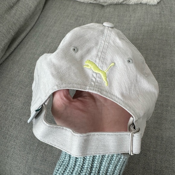 Puma Light Grey Baseball Hat - Picture 3 of 6